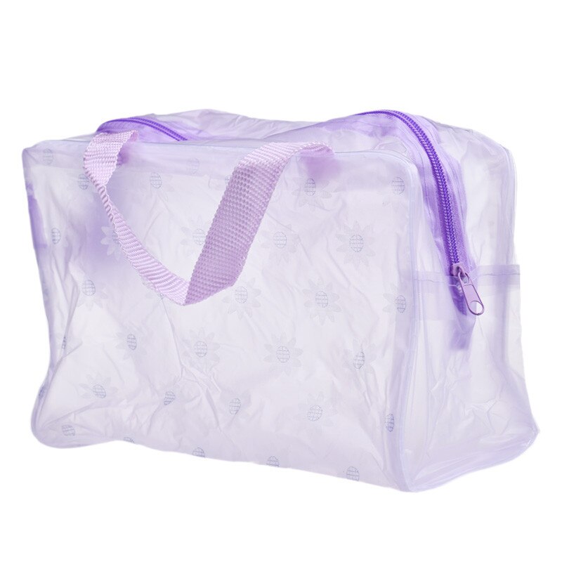 Travel Cosmetic Bags Portable Makeup Travel Organizer Bag PVC Waterproof Transparent Portable Travel Cosmetic Bags #3$