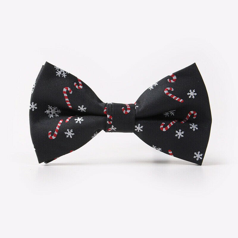 Jul bryllup justerbare mænd dreng bowtie slips butterfly hals nyhed: B