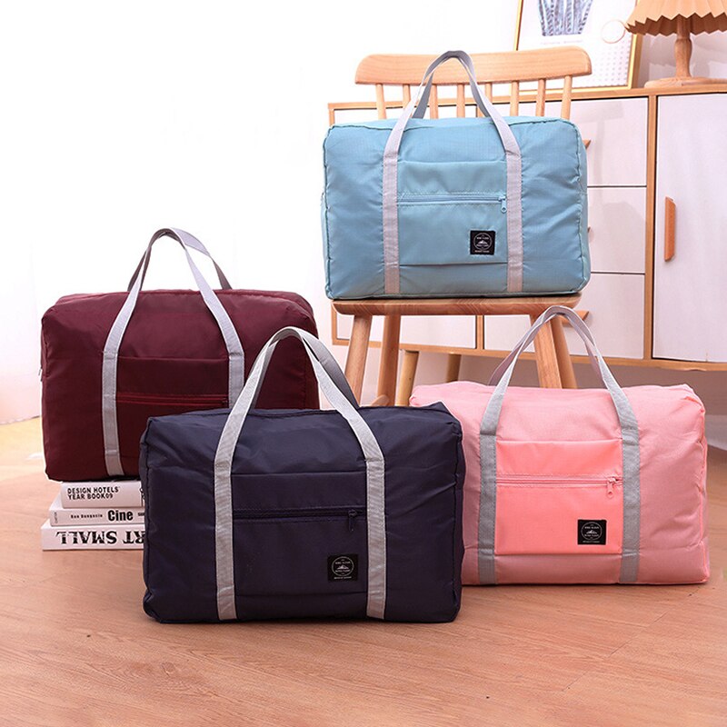 Multifunktions Große Kapazität Reisetasche Ultraleicht Klapp Sport Tasche für Frauen Männer Handtasche Nylon Polyester Wasserdicht Fitnessstudio Tasche