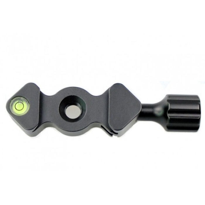 Fittest 25mm mini quick release klemme fiskeben form  w 20mm plade stativ monopod kuglehoved mount arca swiss kompatibel adapter