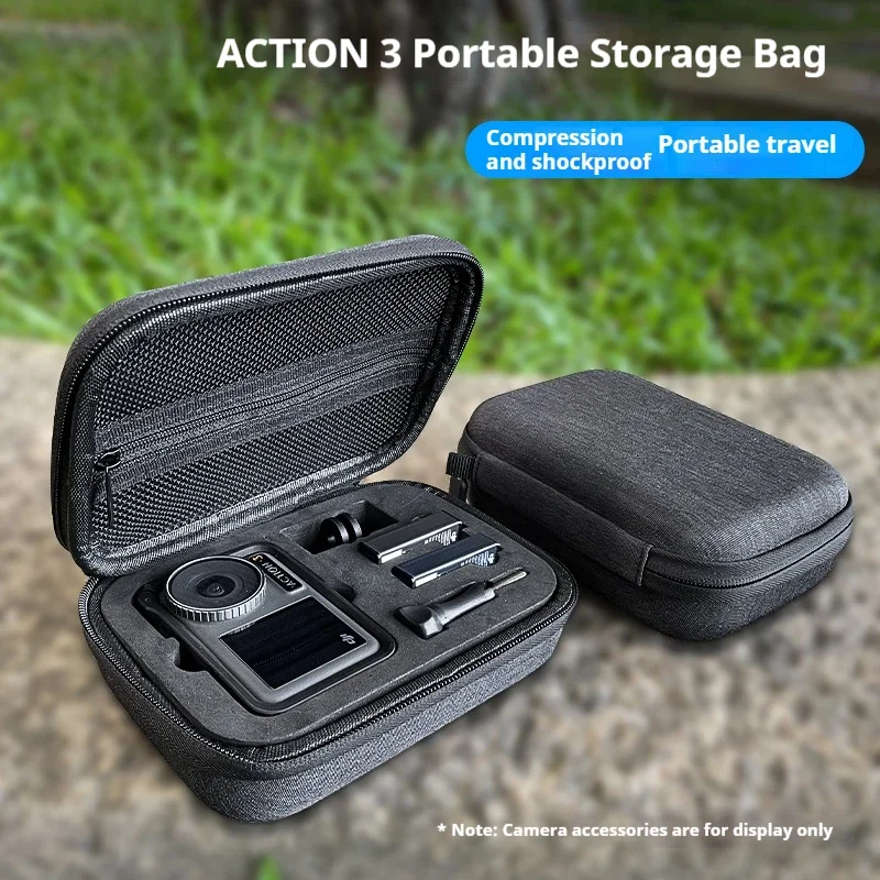 Mini draagtas Tas voor DJI OSMO Action 3 4 Reistas Camera-accessoires voor DJI Osmo Action 4 3 Opbergtas Beschermende doos