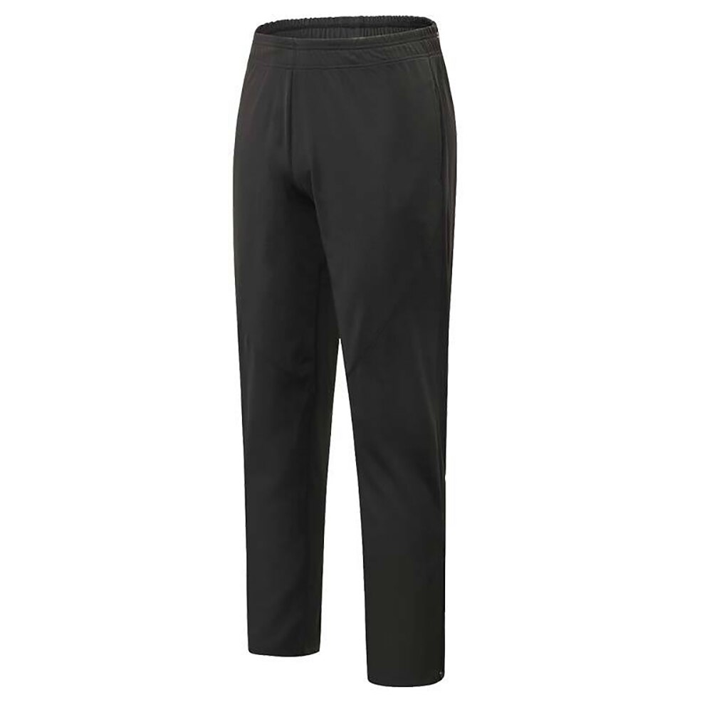 Mannen Trainingspak Broek Met Side Pocket Running Jogging Joggingbroek Gym Fitness Training Sneldrogende Broek Been Met Rits: A / M