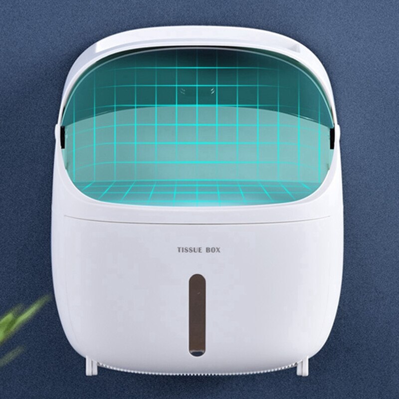 Toiletpapierhouder houder voor toiletpapier badkamer toiletpapier opbergdoos toiletrolhouder robotvorm