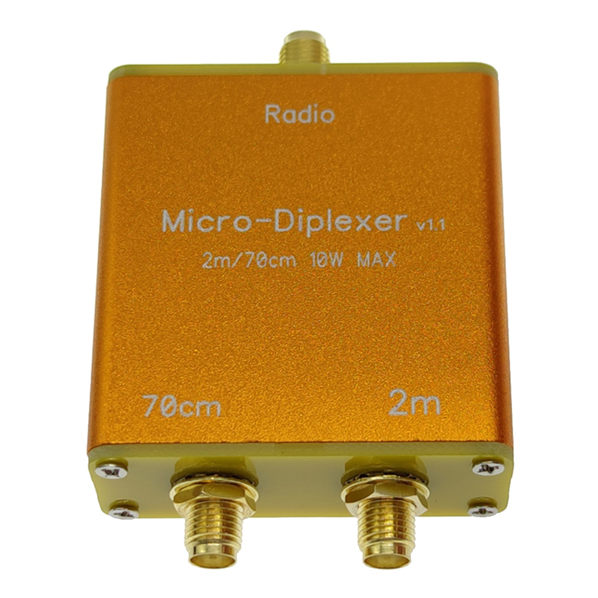 Filtro dúplex diplexor tipo micro de 10W V/U, 2m, 70cm, utilizado para colocar entre el transmisor y la antena (con carcasa)
