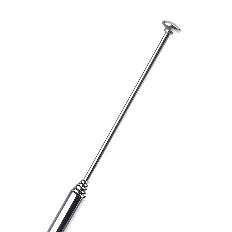 1Pcs 1M Scalable 118-136MHz Whip Telescopic Antenna Multiple Uses Replacement Part for Airband Radio Receiver Aviation