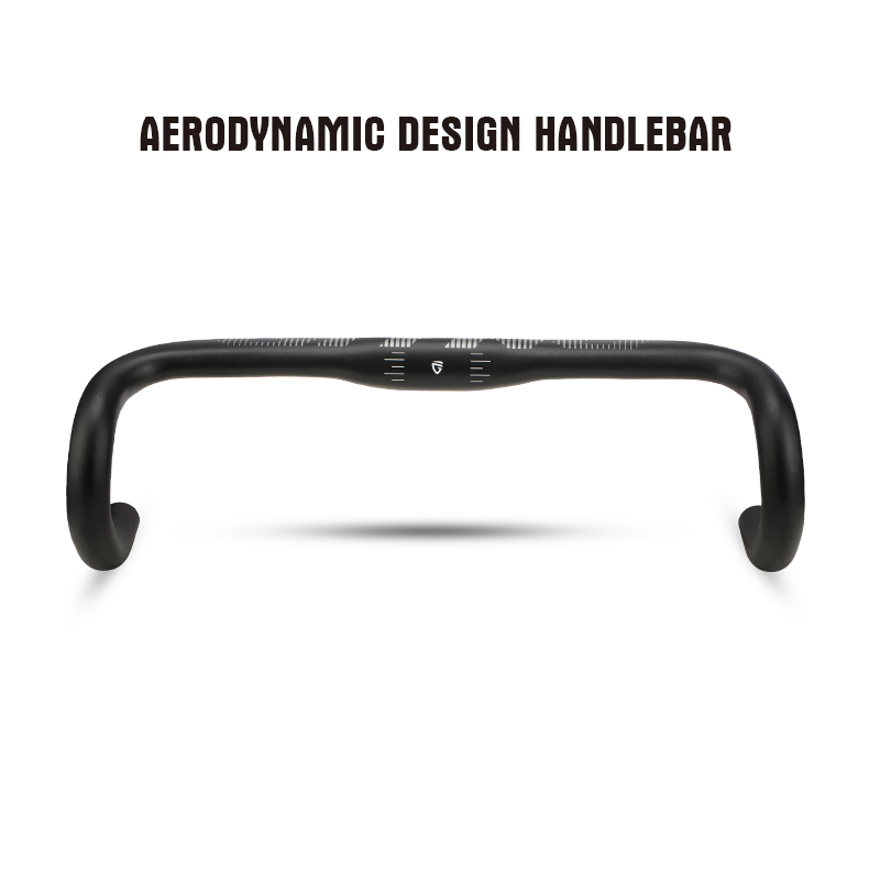 Manillar de bicicleta de carretera GITNU 31,8x380/400/420/440mm, barra de caída de bicicleta de aleación, piezas de bicicleta, aerodinámico