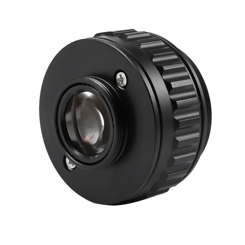 0.35X Bayonet Lens Adapter Focus Adjustable Camera Mount C Mount Adapter to Trinocular Stereo Microscope