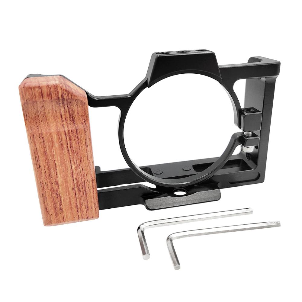 ZV1 ZV-1 Gabbia Fotocamera, ZV-1 ZV1 Cassa Della Macchina Fotografica A Sgancio Rapido Gabbia Fotocamera per ZV-1 ZV1 Macchina Fotografica