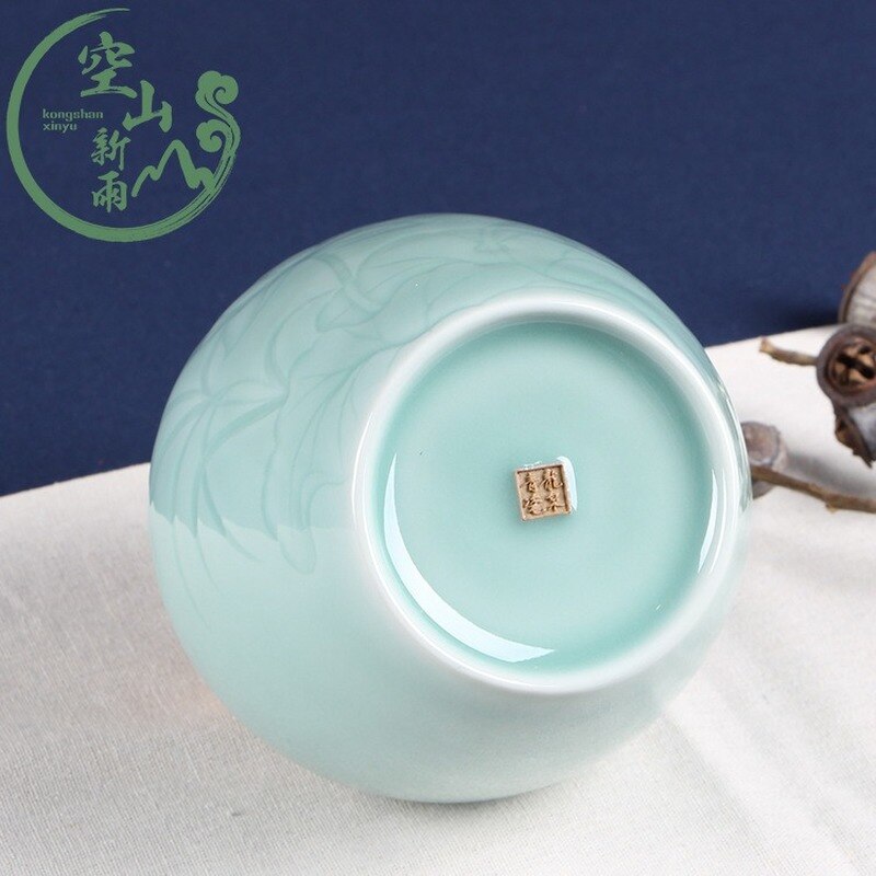 Funeral Urns for Human Ashes Cremation Urns Container for Ashes Ceramic Pet Urn Tea Storage Tin 1000ml Dog Memorial Urn