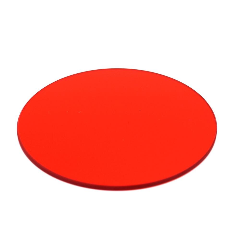 Filtre passe-bande de couleur rouge IR 650nm de 58mm de diamètre HB650