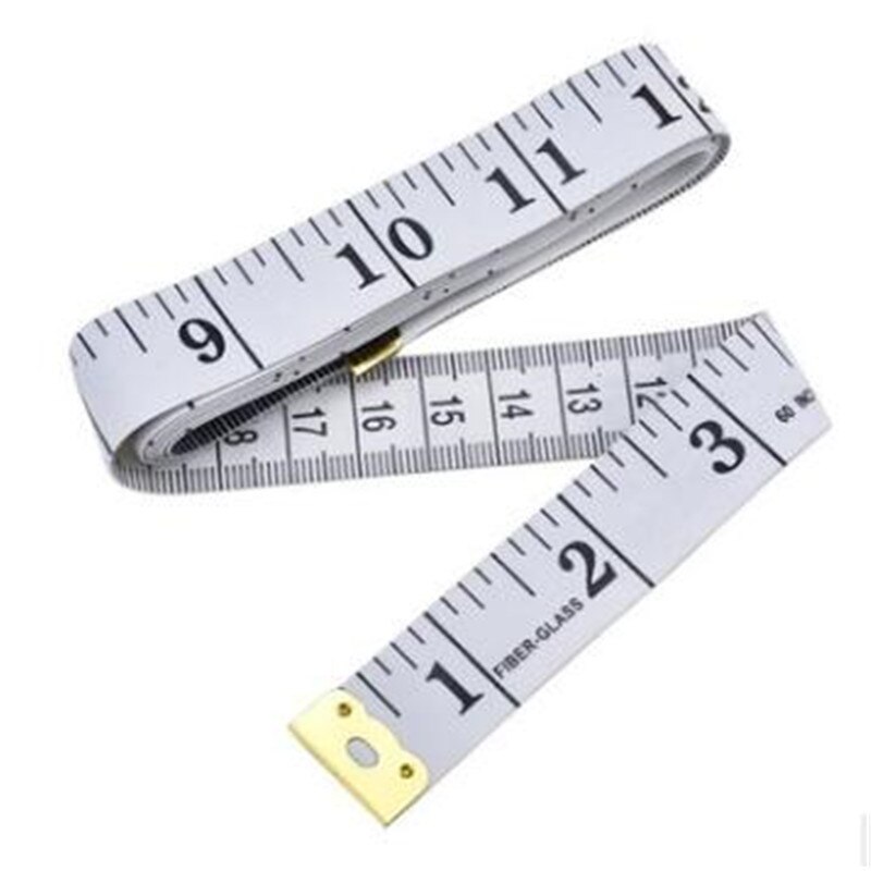 Verktyg 1.5m sömnad måttband kropp mått linjal sömnad skräddare måttband mini mjuk platt centimeter linjal: Stil   i 1.5m