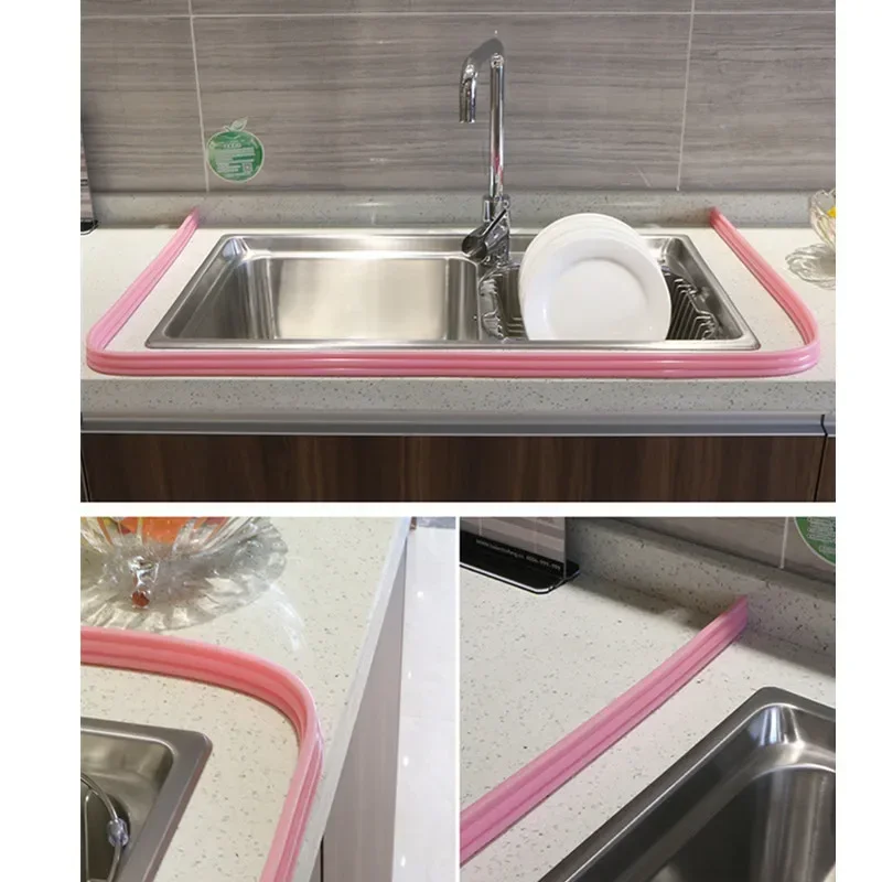 50 Cm-5 M Badkamer Water Stopper Water Partitie Droge En Natte Scheiding Overstromingsbarrière Rubber Dam Silicon water Blocker Glijdt Niet
