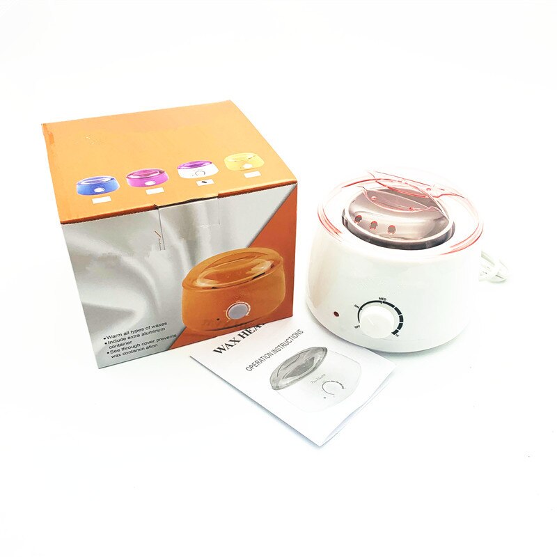Calentador de cera Mini SPA depiladora de manos pies cera de parafina máquina recargable cuerpo herramienta de depilación