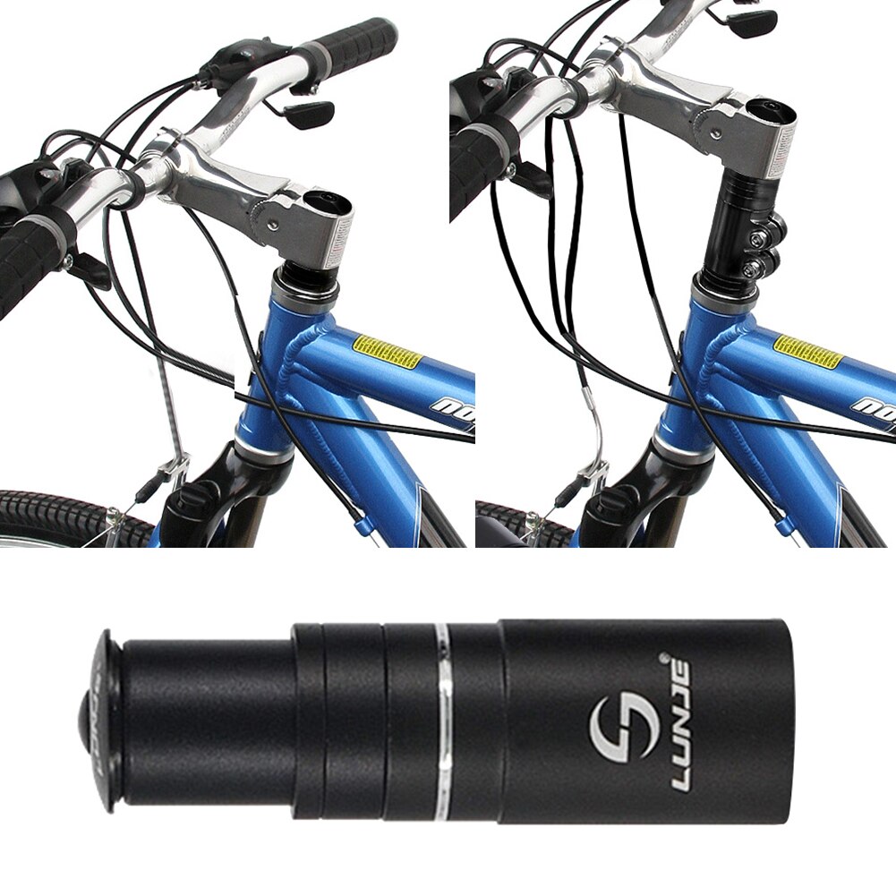 115/180/210mm mountainbike cykel frempind stigerør styr forlængelse cykel riser adapter gaffel frempind forlænger cykel reparation dele