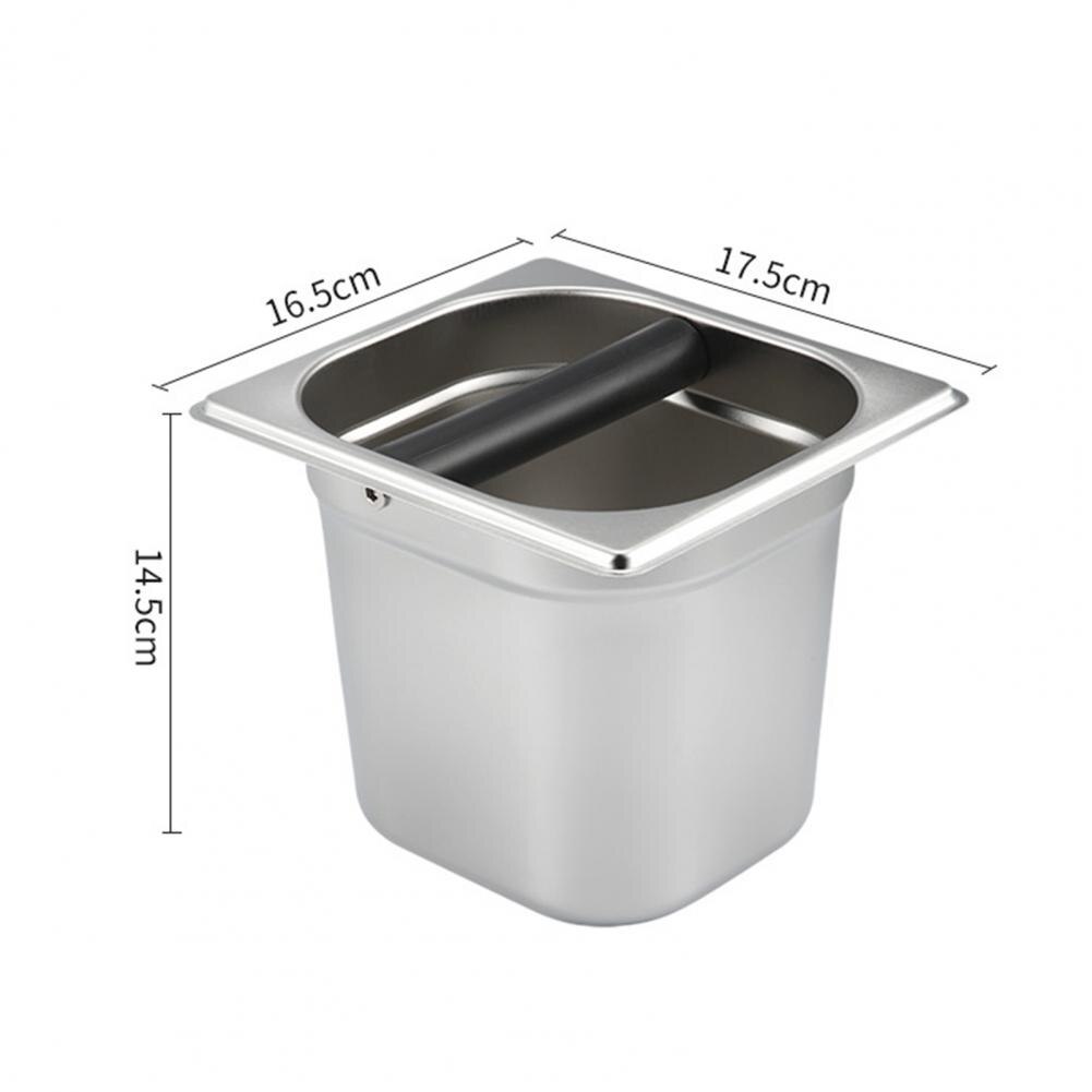 Koffiedik Container Eco-vriendelijke Grote Capaciteit Rvs Koffie Klop Doos Benodigdheden Voor Huishoudelijke