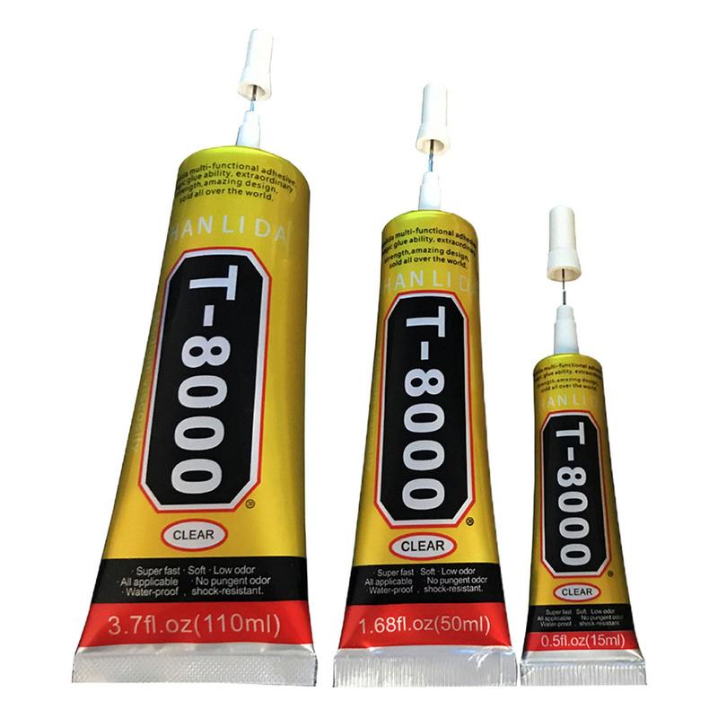 T-8000 Liima 110ml - Monikäyttöinen Epoksihartsi Puhelimen Näytön, LCD:n, Ikkunan DIY Korjaukseen