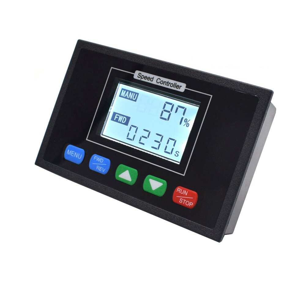 DC 10-55V 60A Motor Speed Controller Module Digital Display 0~100% Adjustable Speed Regulator Control Governor Timing Controller