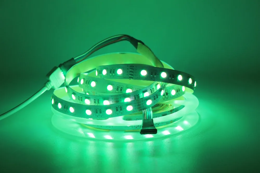 12V 24V SMD5050 RGBW RGBWW tira de LED RGB blanco cálido 4 en 1 Chip LED, 60 120 108LED/M IP20 IP65 IP67 cinta LED impermeable