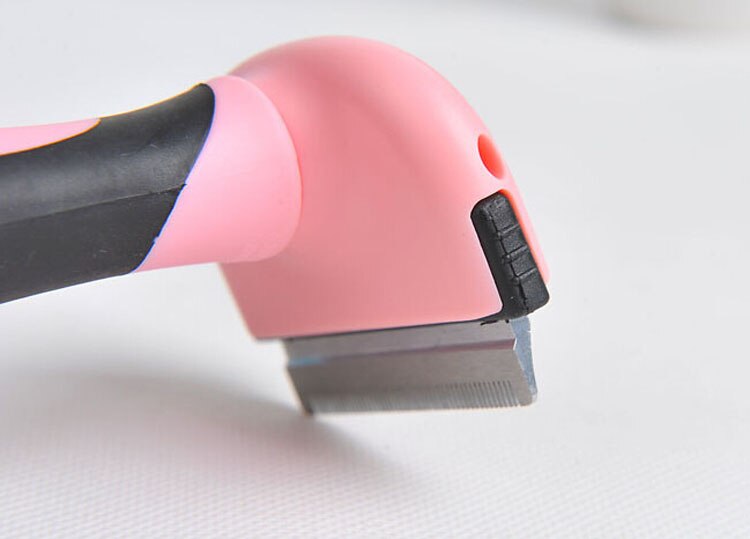 Escova para pentear animais de estimação, pente para cachorros e gatos, com grampo removível, para cuidado de animais, itens para pets