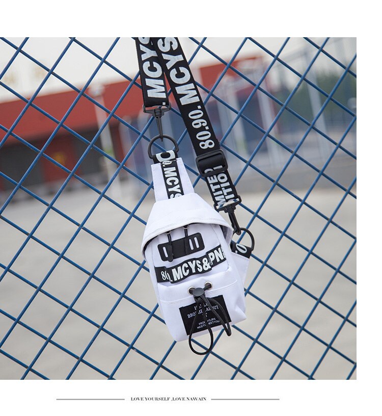 5 farver kvinders piger talje taske pakke pung bryst skulder rejse pose lynlås talje pakker