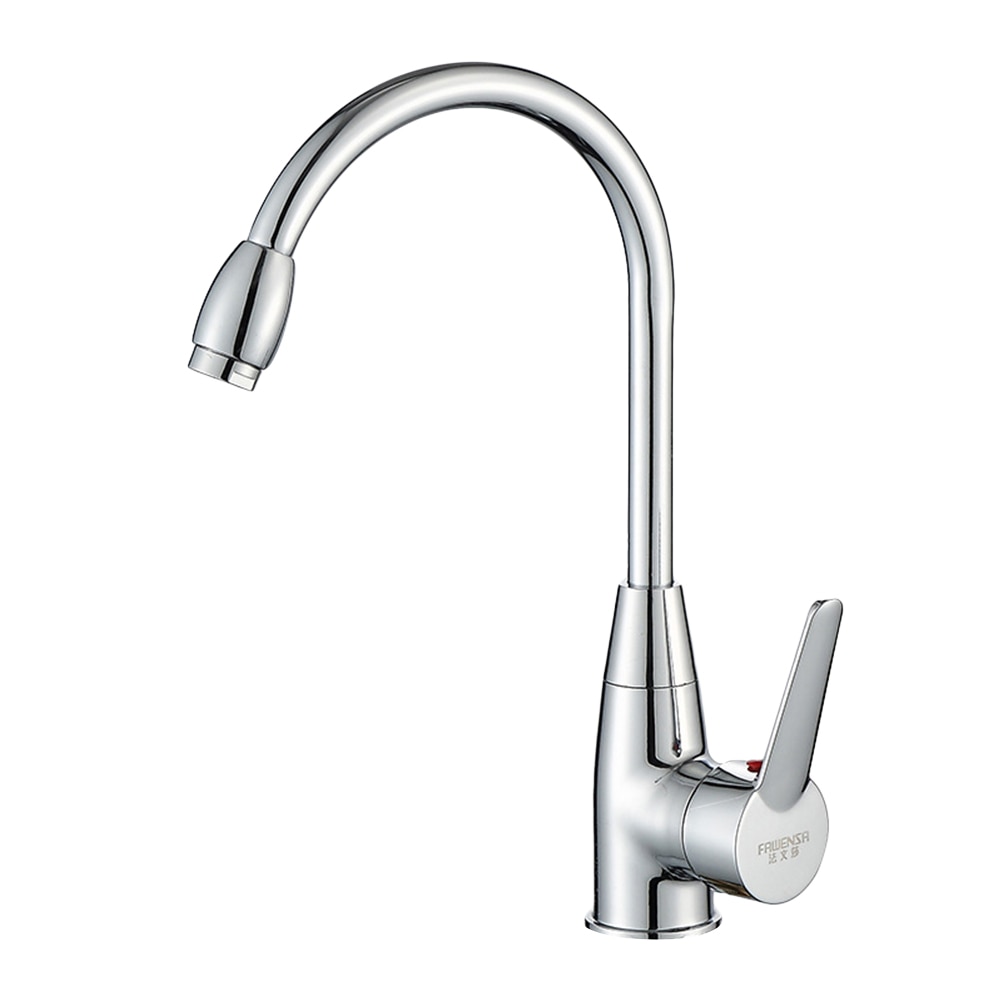 Rotatable and Cold Water Kitchen Sink Faucet Mixer Sink Faucet Kitchen Accessories (Without the Hoses)