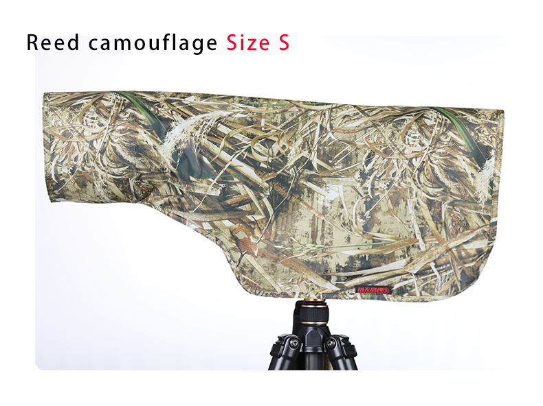 CHASING BIRDS Lens long focal lens rain coat camouflage and waterproof rain cover for camera and lenses Sunscreen and UV protect: Brown