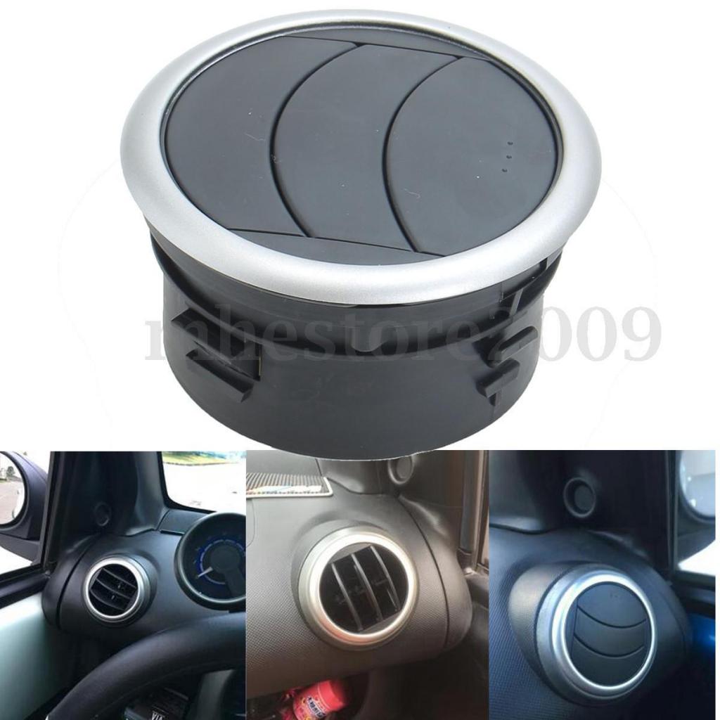 Rejilla de ventilación de coche, Deflector de 360 grados, cubierta de salida de aire acondicionado, accesorios de tablero para Suzuki SX4 05-13, plástico ABS