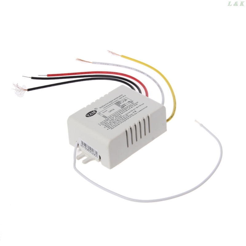 Wireless 2 Channel ON/OFF Lamp Remote Control Switch Receiver Transmitter