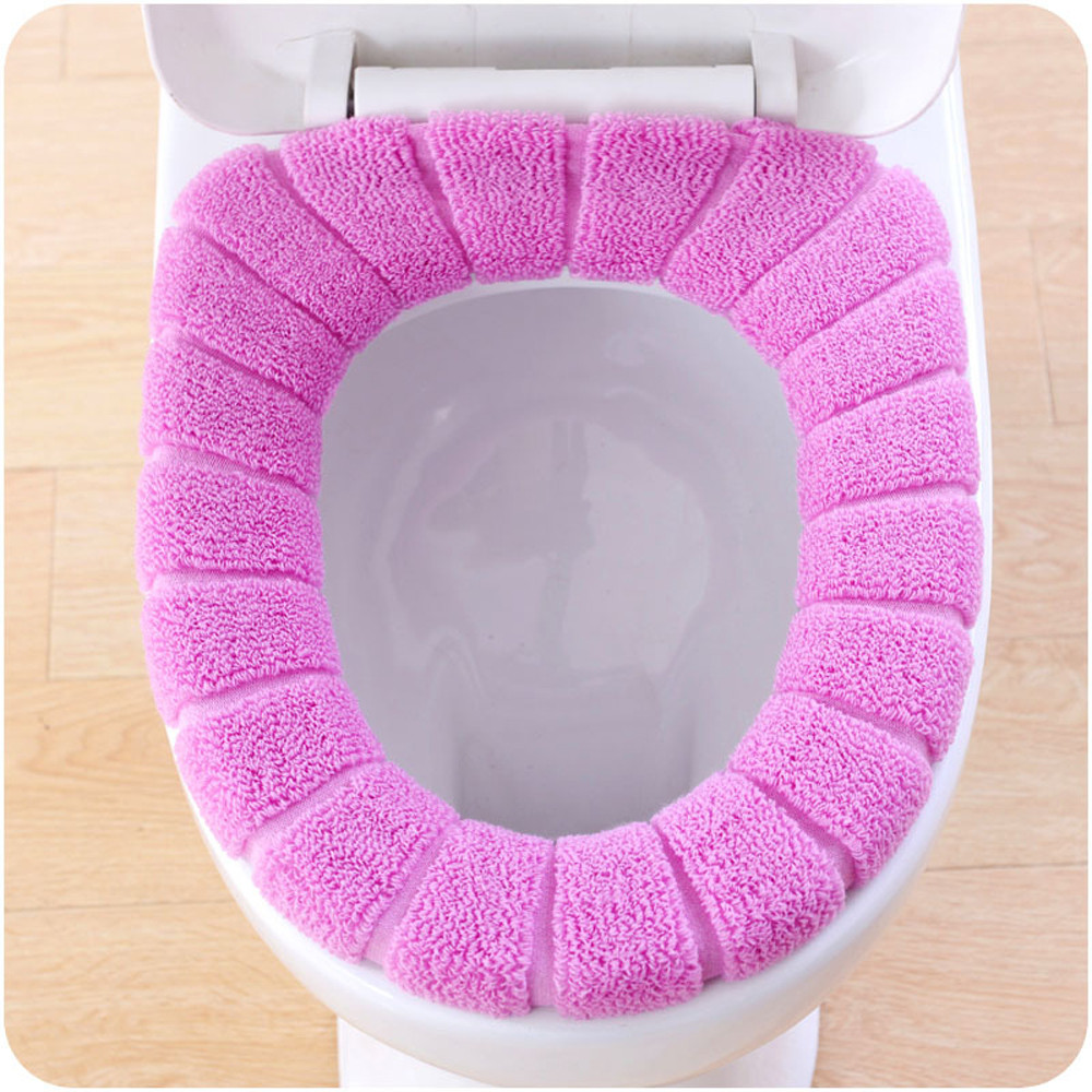 Badkamer Toilet Seat Closestool Wasbare Soft Warm Toilet Seat Cover Pluche Toiletbril Leuke Wc Zitkussen Badmat Nl Wc mat