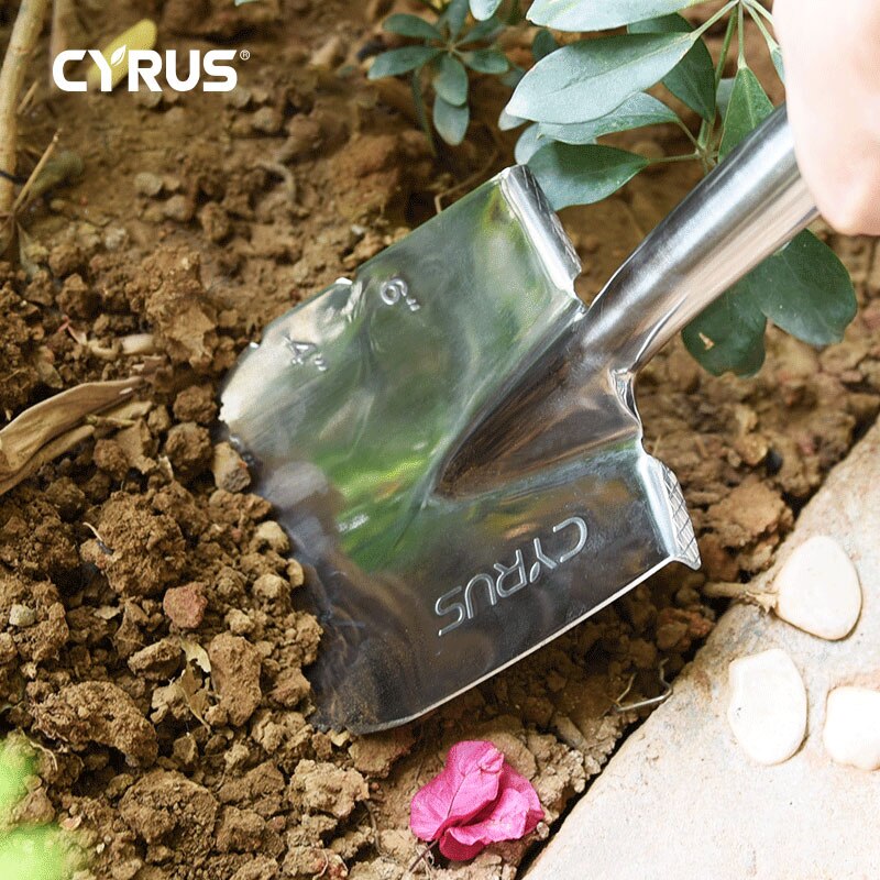 Stainless Steel Garden Shovel Snow Digging The Vegetables Flower Spade Gardening Outdoor Tools