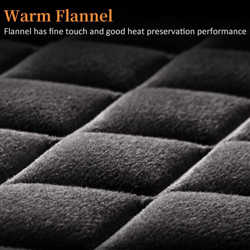 Karcle 12V-24V Heated Car Seat Cushion Heating Pad Universal Automobile Cover Car Seat Heater Protector For Winter