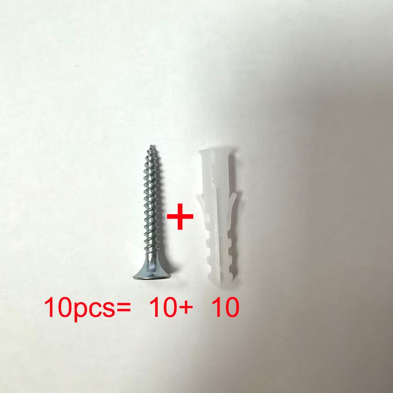 Tornillos de Metal de cabeza redonda cruzada, herramientas de soporte de montaje de pista de 6mm, pernos Pan de 3,5mm x 30mm de longitud para accesorios de cortina S1