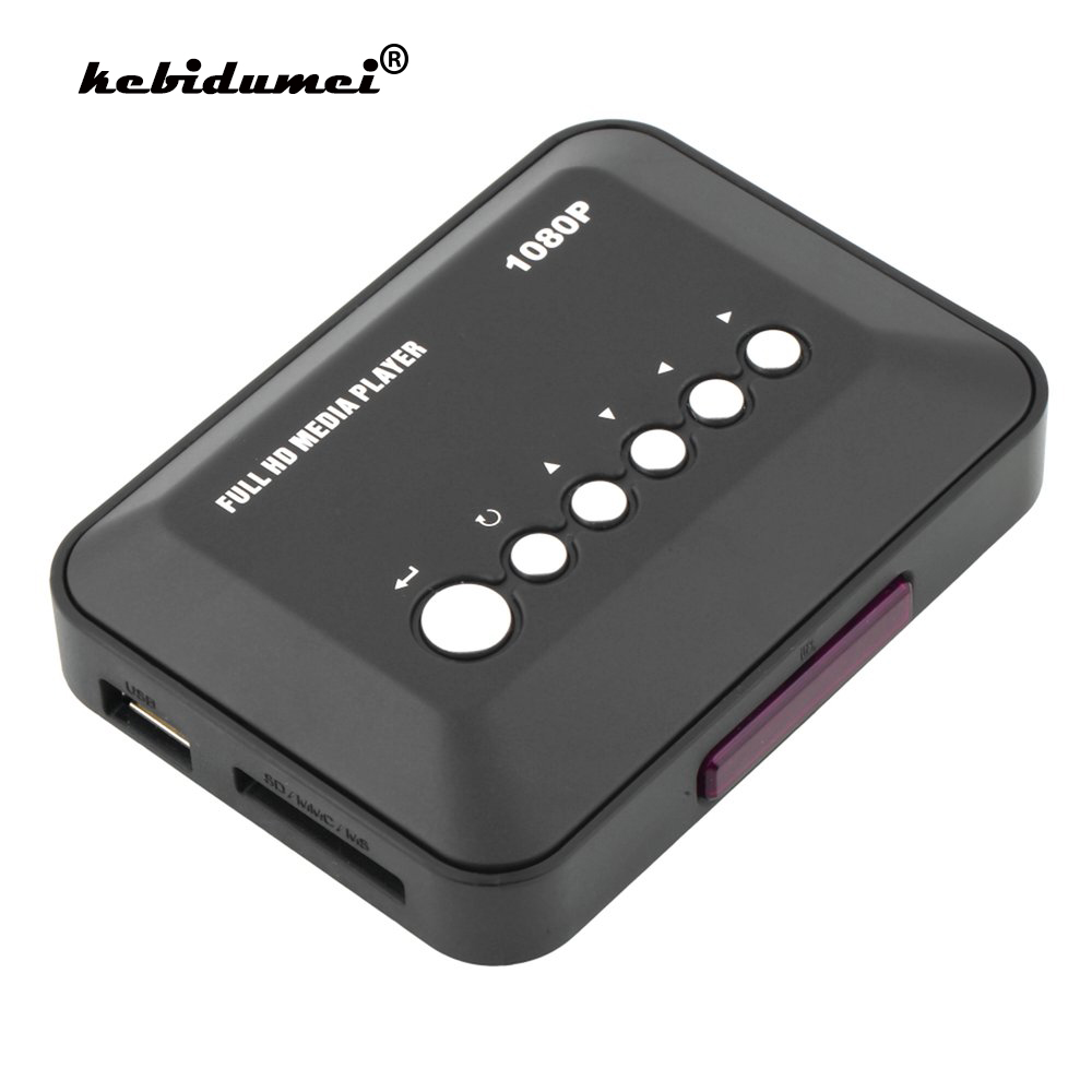 Dc 5V 2A Hd 1080P Usb Media Player Box Tv Video 'S Hdmi-Compatibel Voor Sd Mmc rmvb MP3 Multi Tv Met Ir Afstandsbediening