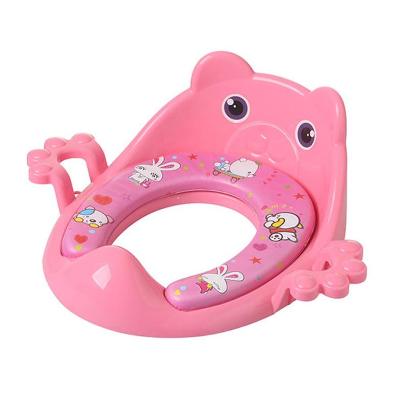 Baby toilet potter rejse potte sæde børn potte sikker komfort bekvemmelighed sæde armlæn træningsring komfortabelt toilet: D2