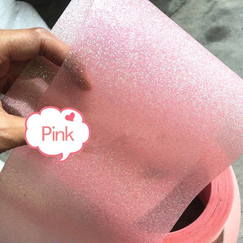 500g grande Paillette plate ronde en PVC 30mm pour artisanat avec 2 trous latéraux couleurs paillettes: Glitter Pink