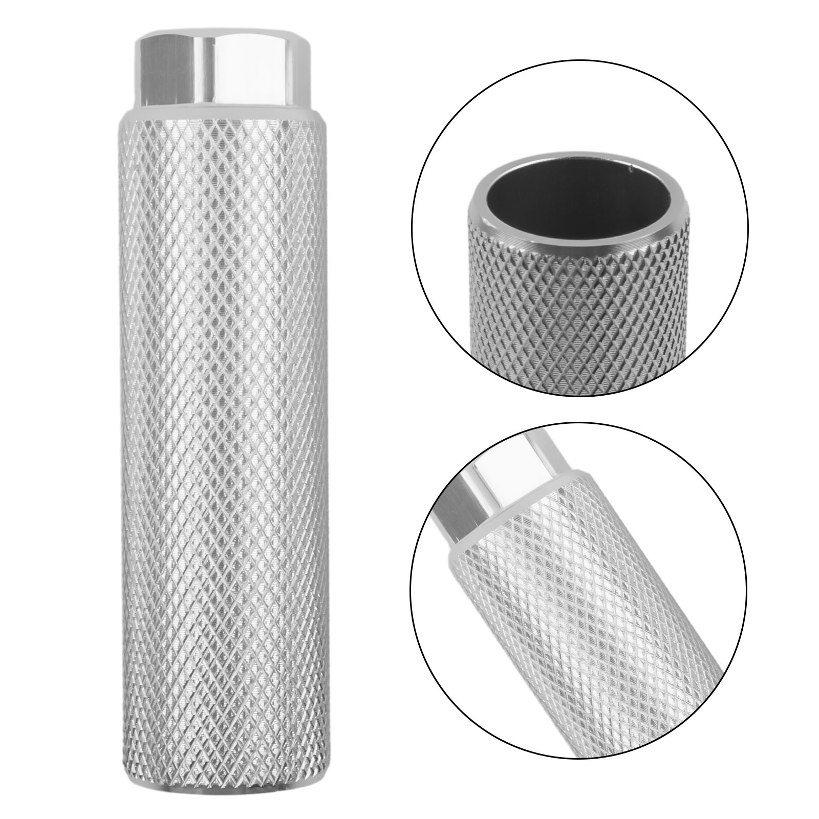 1 pereche de suporturi de bicicletă din aliaj de aluminiu, antiderapante, pentru axe de 3.9 inch, suporturi de picioare antiderapante pentru biciclete mtb