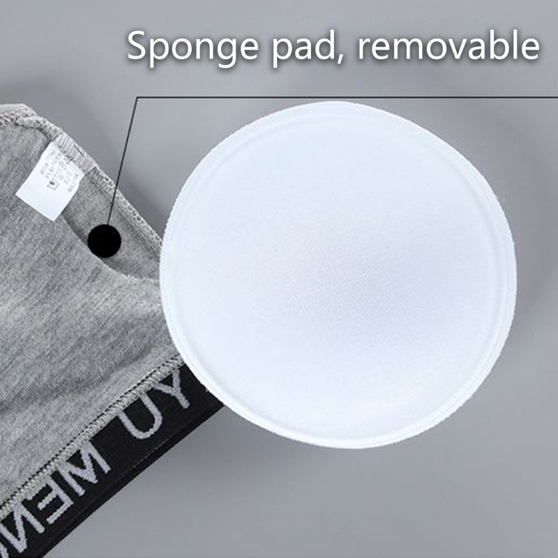 Young Girls Cotton Sport Traning Bra Letters Print Elastic Straps Bralette Vest U50F