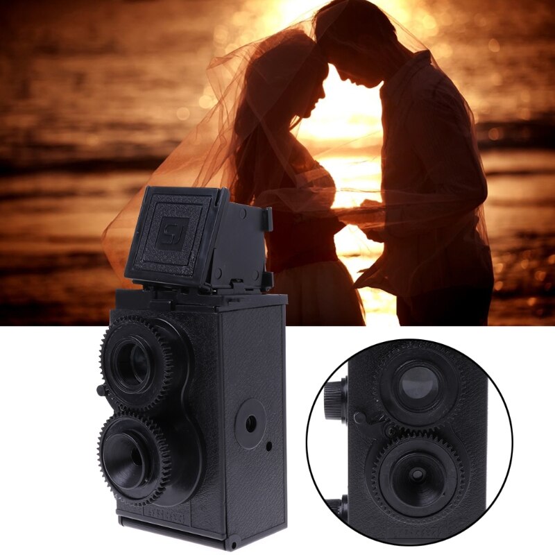 LOMO DIY Dual Lens Reflex Camera Retro Classic TLR 35mm Twins Photo Play Hobby
