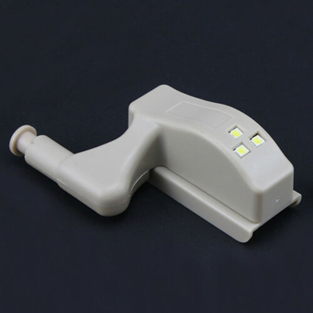 2/5/6/10 stk ledet smart touch induktionskabinet lys skab indvendigt hængsel lampe sensor lys natlys til skab garderobe