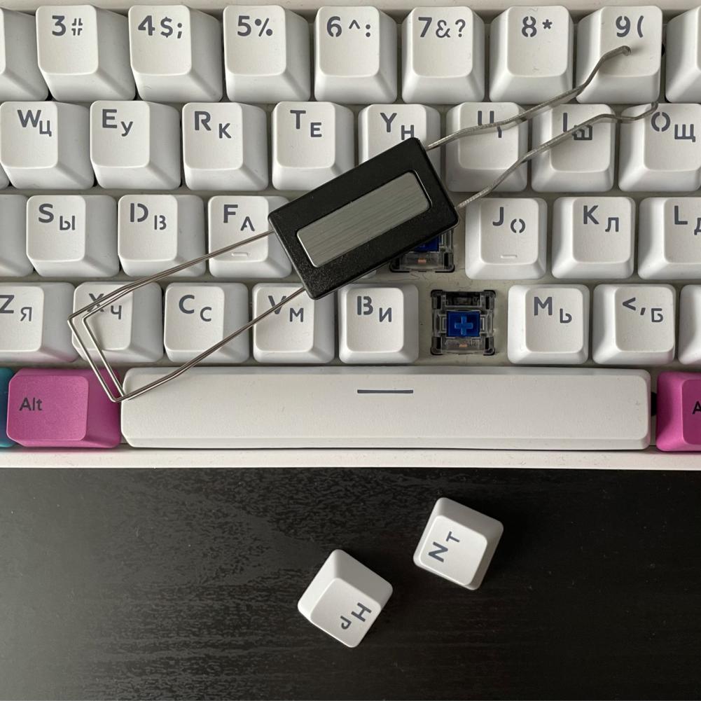 Keycap Puller uniwersalny uchwyt antypoślizgowy Keycap Remover metalowa klawiatura komputerowa Cap Extractor do klawiatury mechanicznej