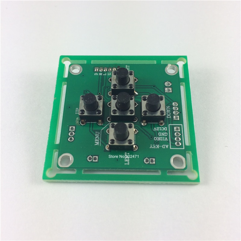 CCTV Camera Menu OSD Key Button, OSD Menu board, OSD setting board For CCTV Camera