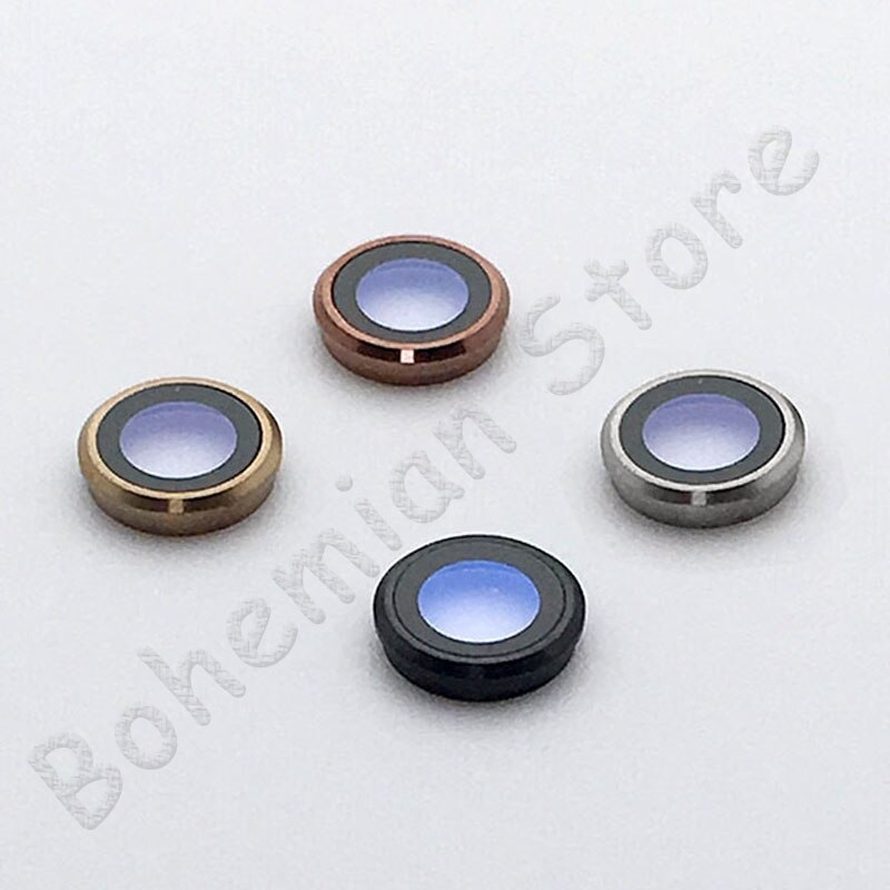 Para iPhone 6 6s Plus, cristal de zafiro, cámara trasera, Lente de Cristal, anillo, cubierta, piezas de repuesto originales