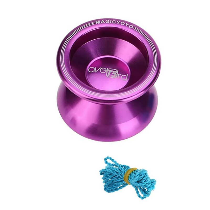 Magicyoyo unresponsive yoyo  t5 overlord aluminum metal alloy yoyo 8 ball kk bearing with string