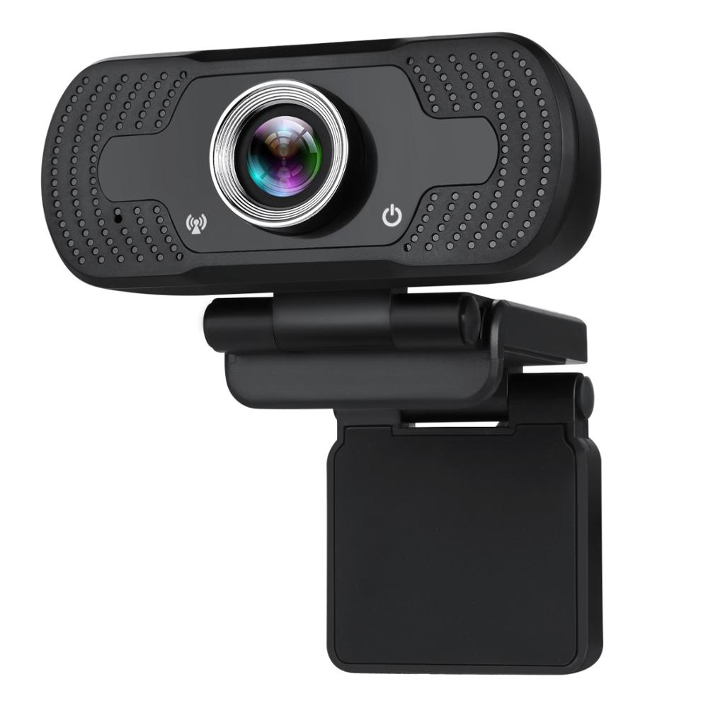 Full HD 1080P Webcam USB2.0 веб камера avec Couverture De Confidentialité Vivre Broadcaste Caméra Vidéo Automatique Mise Au Point Fixe Caméra Web avec Micro