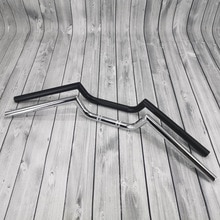 Guidon de moto Vintage, 22mm, 7/8 pouces, barres de poignée pour Royal Enfield Chopper Bobber Scrambler Tracker café Racer