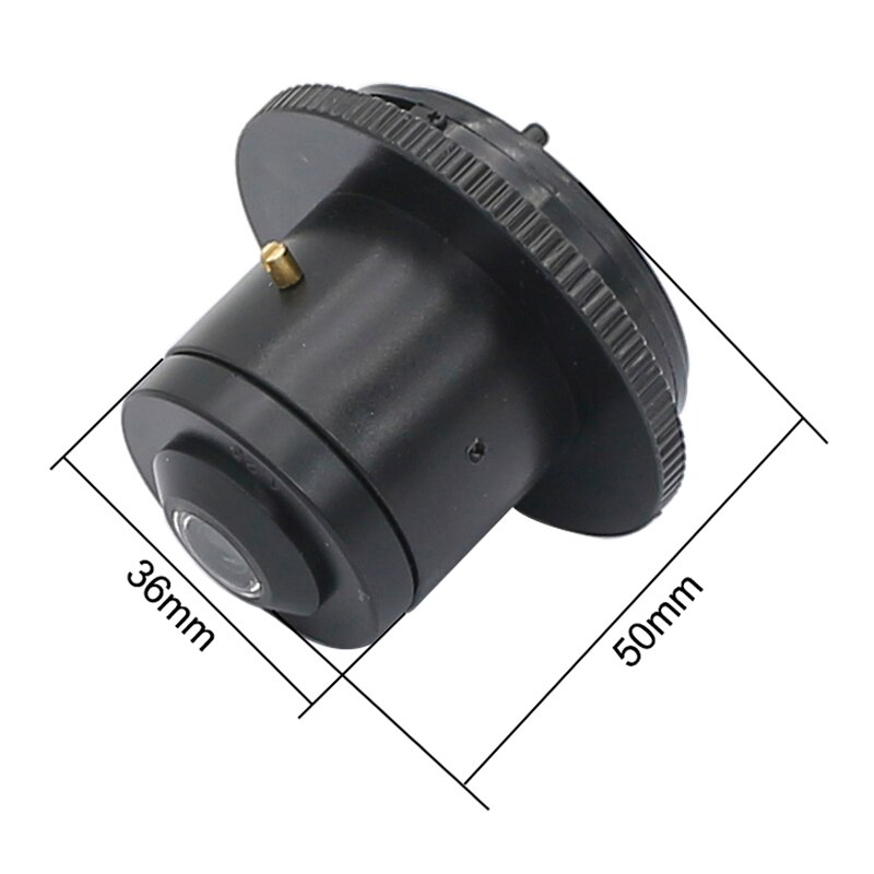 Biological Microscope Condenser Numerical Aperture 1.25mm Microscope Part Accessories Collecting Mirror Lens with Iris Diaphragm