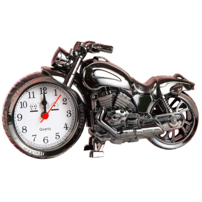 motorcycle bicycle retro train alarm clock student home desktop decoration Alarm Clocks favor
