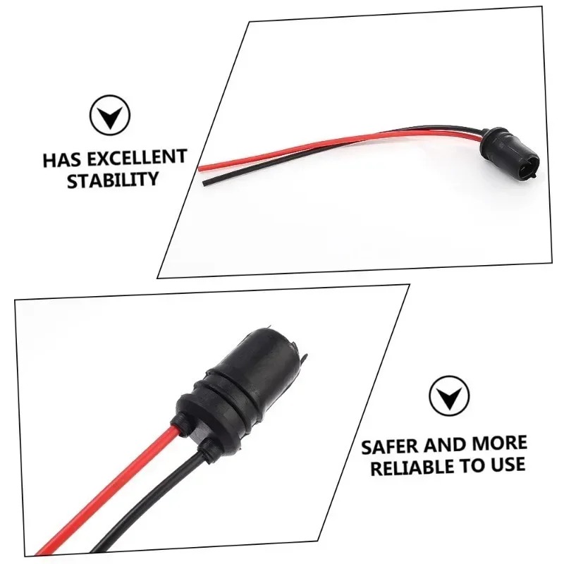 1-10 stücke T10 W 5W Auto Perücke Gloeilamp Buchse Stecker für Houder Verlengstuk LED Lampe Lampvoet Houder perücke Basis Gloeilamp Stecker
