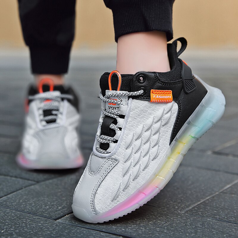 Herfst Winter Kinderen Sport Schoenen Voor Jongens Meisjes Sneakers Studenten Ademend Kinderen Schoenen Meisjes Sneakers Licht Schoenen Jongens