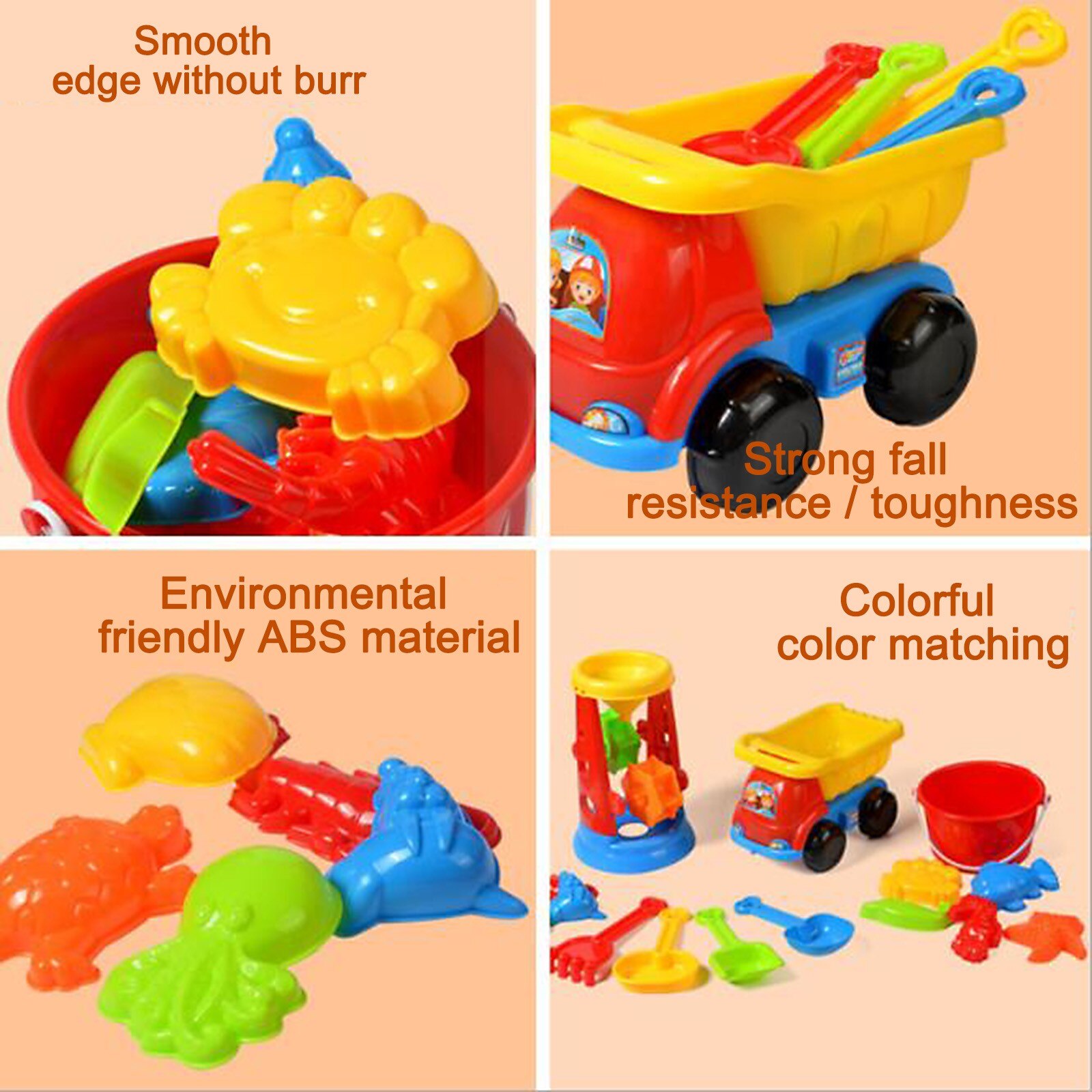 Kinderen Strand Speelgoed Set Tuinieren Set Grote Zandloper 9 Stuk Strand Speelgoed Zand Set Zand Play Zandbak Outdoor Speelgoed playa Niños